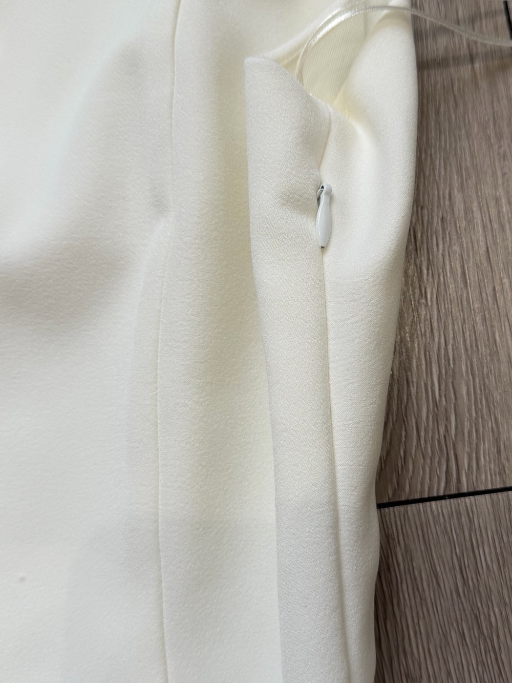 Zara short summer white ivory dress S - Picture 5 of 5